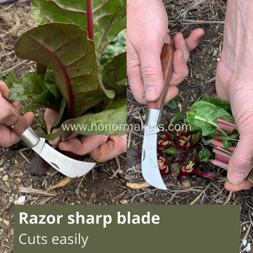 Professional garden folding knife stainless steel blade grafting pocket knife